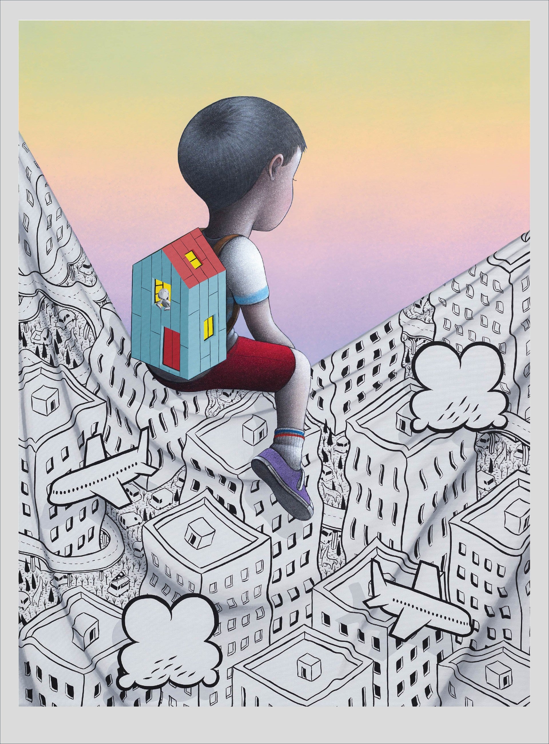 Millo & Seth "Beyond" Collab Print